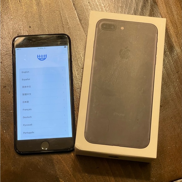 ❌❌ sold ❌❌Apple iPhone 7 Plus 128 GB black with original box Unlocked - Picture 2 of 4